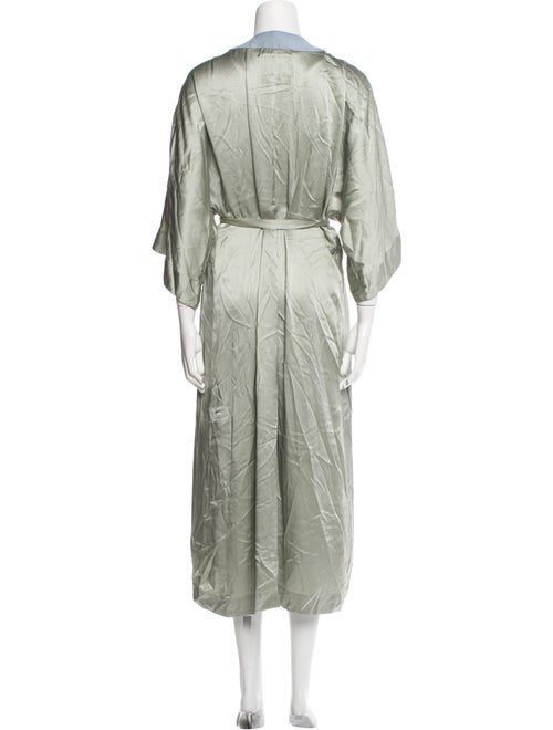 Greg Lauren Colorblock Pattern Robe