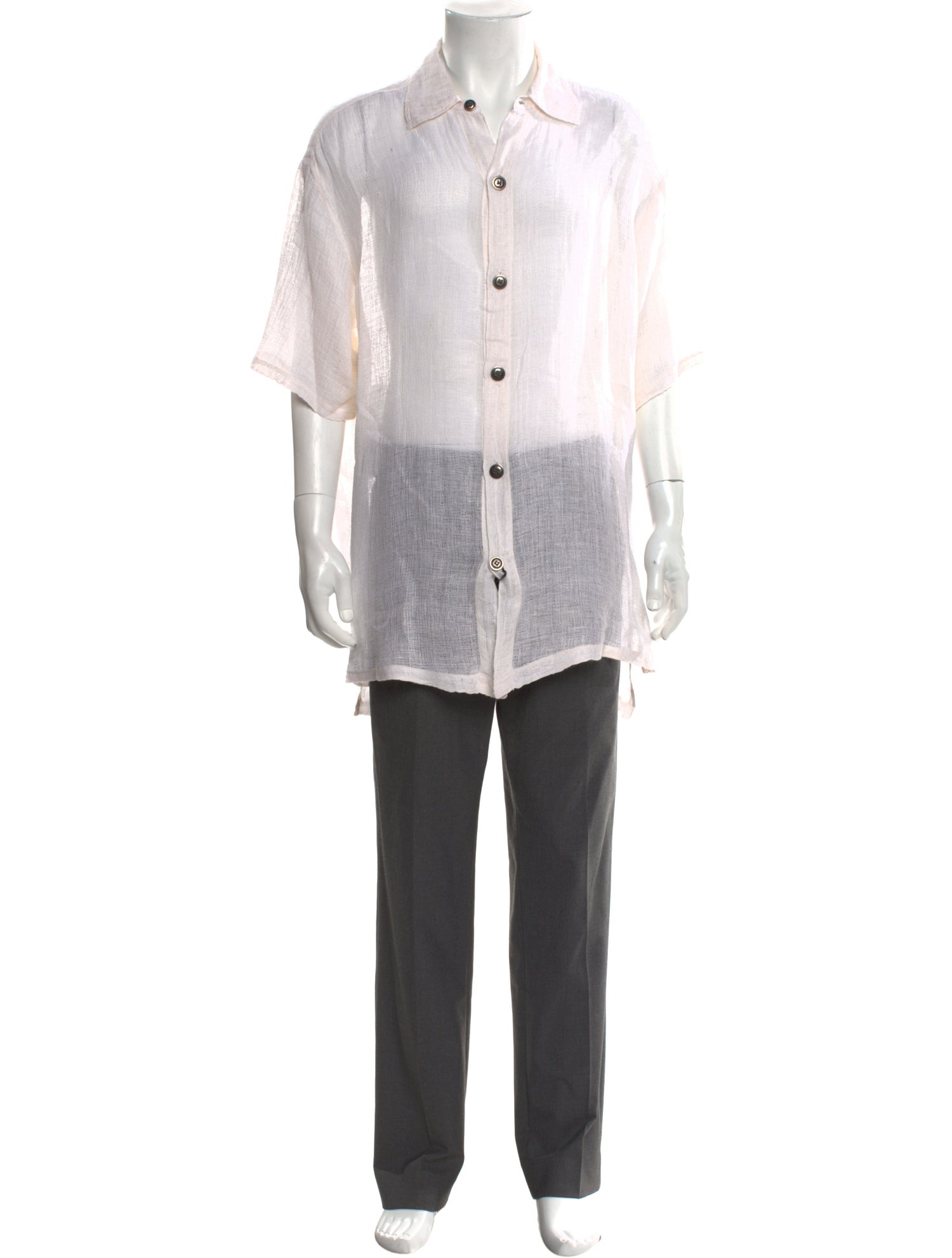 Greg Lauren Studio Linen Dress Shirt w/ Tags