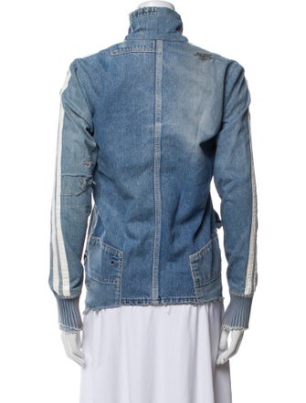Greg Lauren Printed Denim Jacket