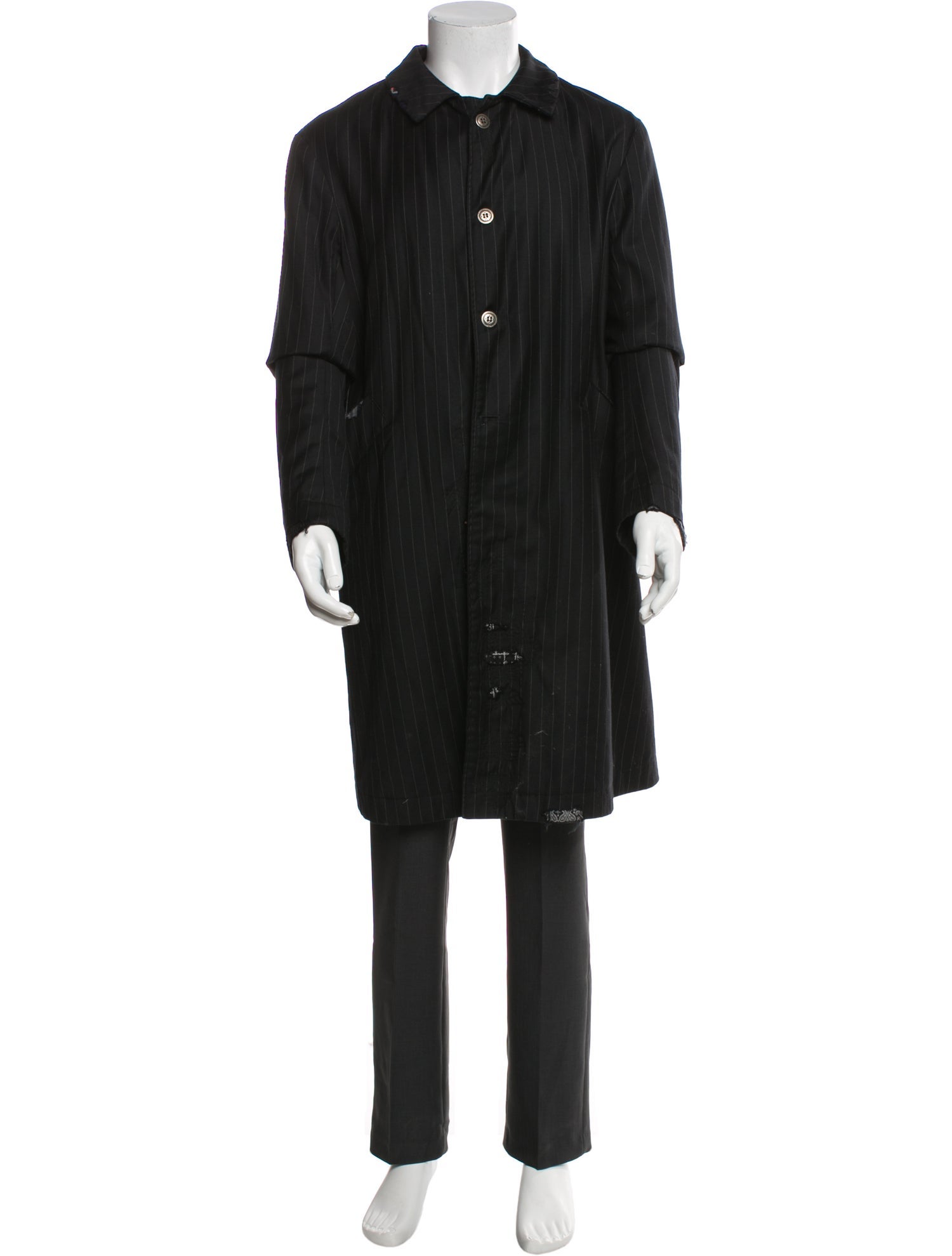Greg Lauren Wool Overcoat