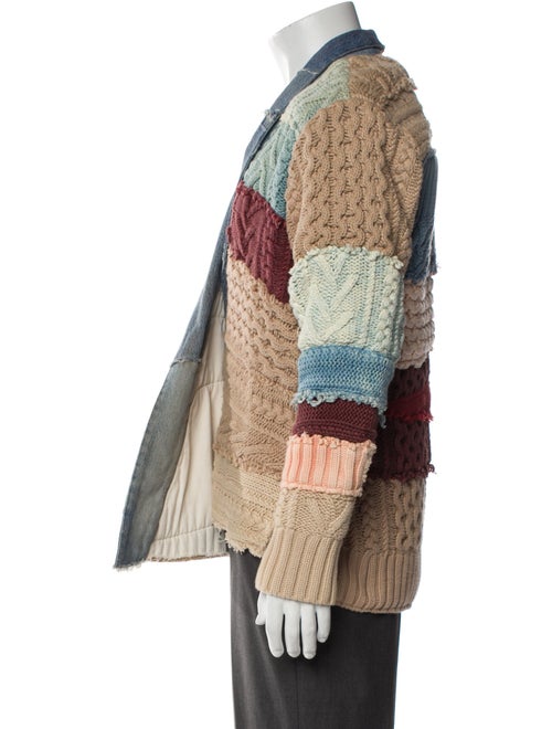 Greg Lauren Plaid Print Jacket