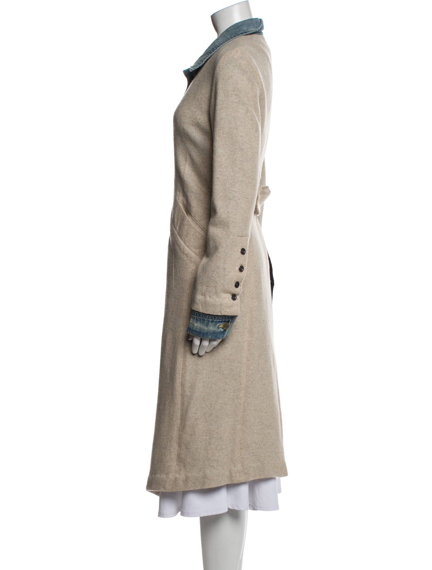 Greg Lauren Wool Printed Coat w/ Tags