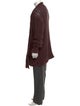 Greg Lauren Fisherman GL1 'Cocoa' Open Front Cardigan