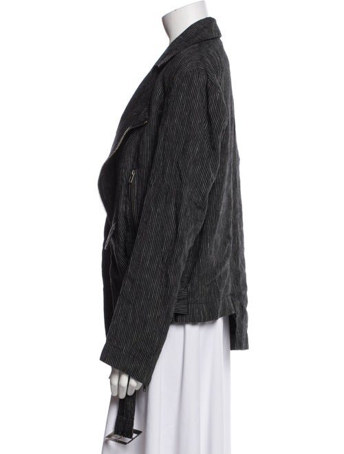 Greg Lauren Linen Striped Jacket