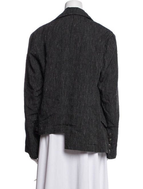 Greg Lauren Linen Striped Jacket