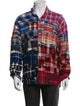 Greg Lauren Plaid Print Jacket