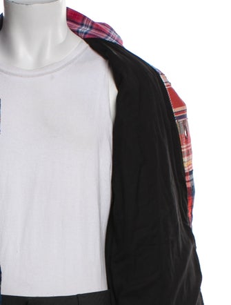 Greg Lauren Plaid Print Jacket