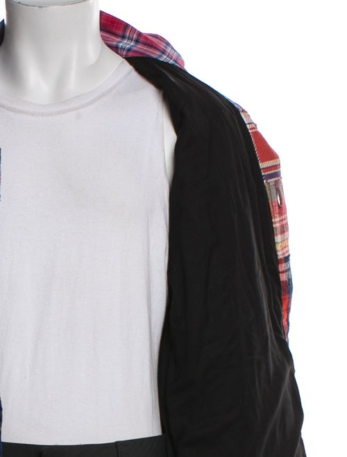 Greg Lauren Plaid Print Jacket