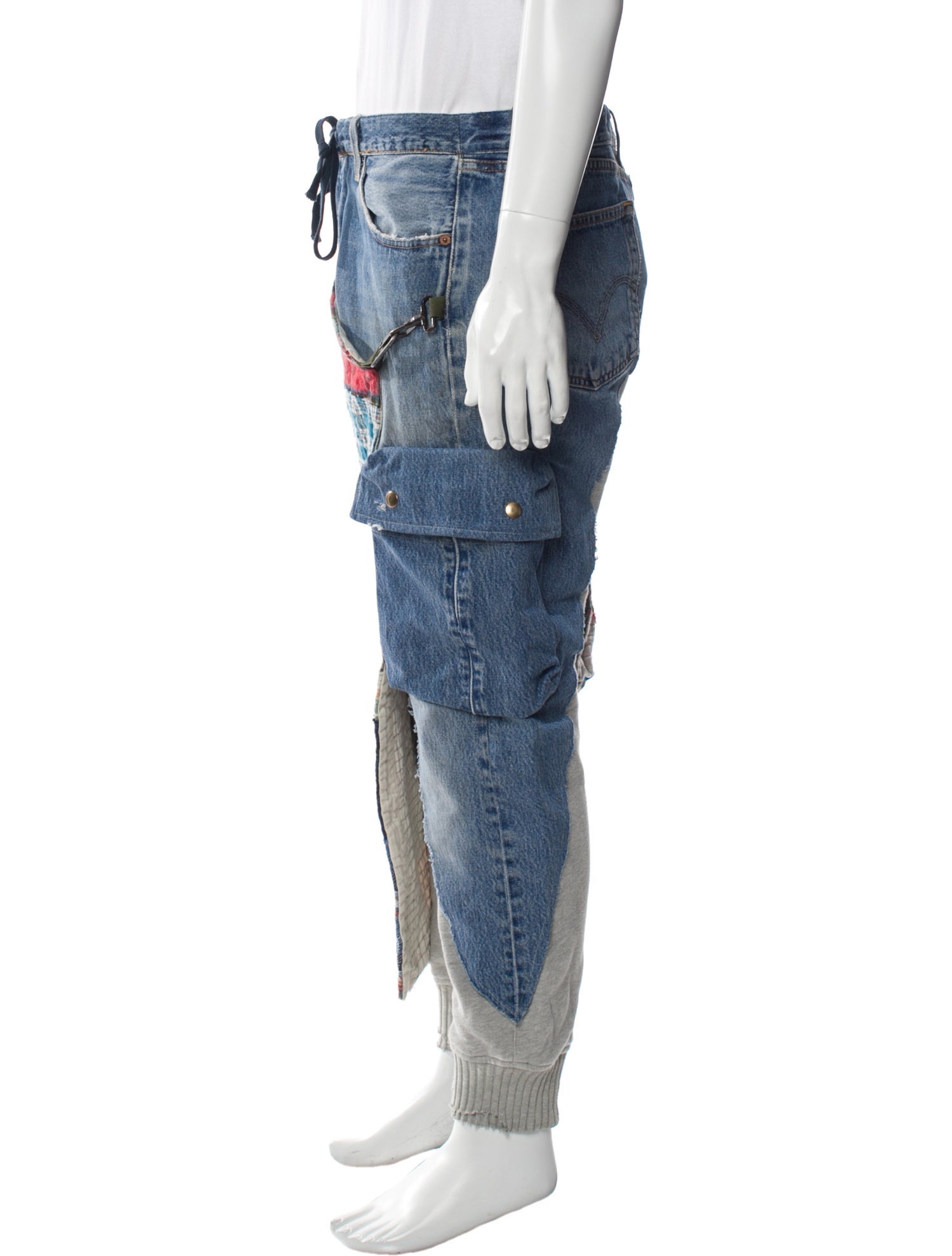 Greg Lauren Printed Pants