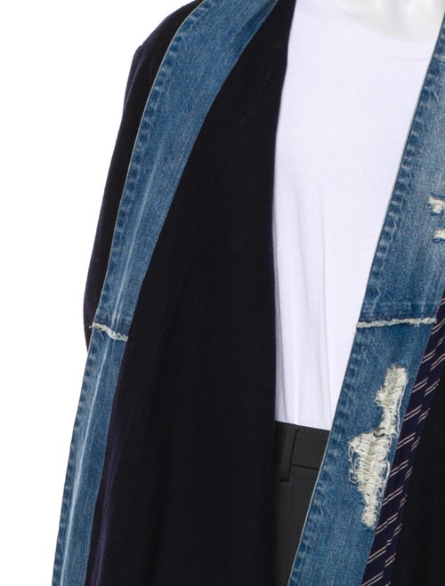 Greg Lauren Wool Printed Parka