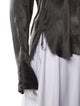 Greg Lauren Silk V-Neck Blouse