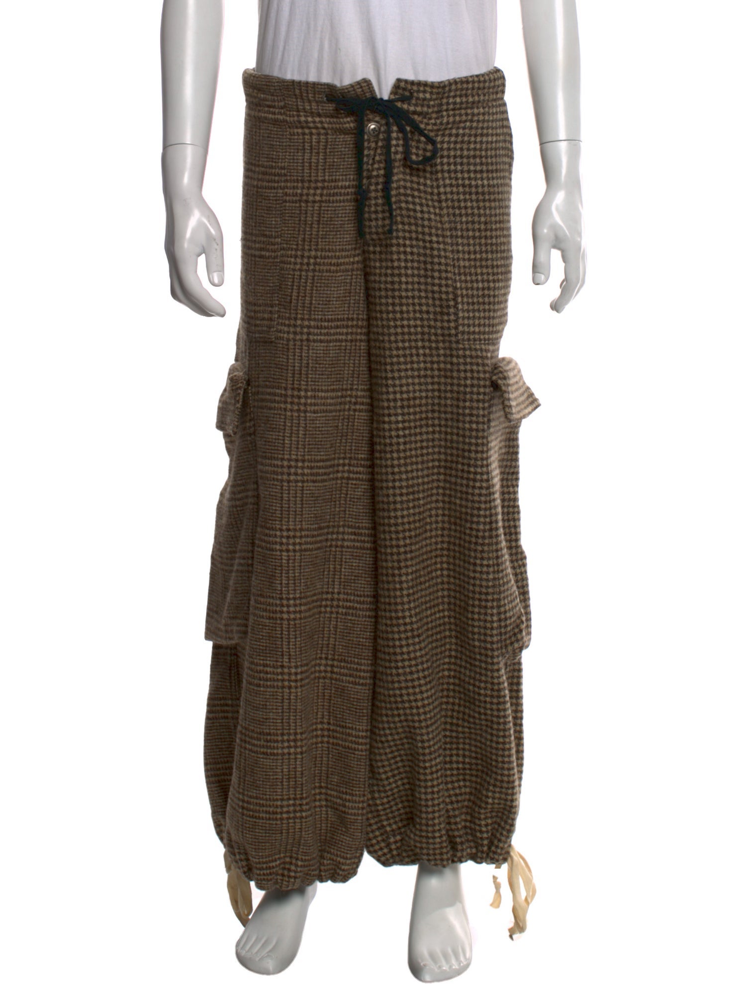 Greg Lauren Wool Cargo Pants