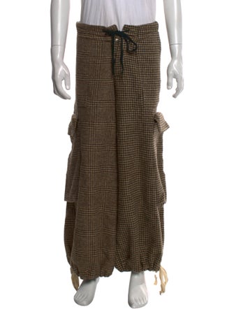 Greg Lauren Wool Cargo Pants