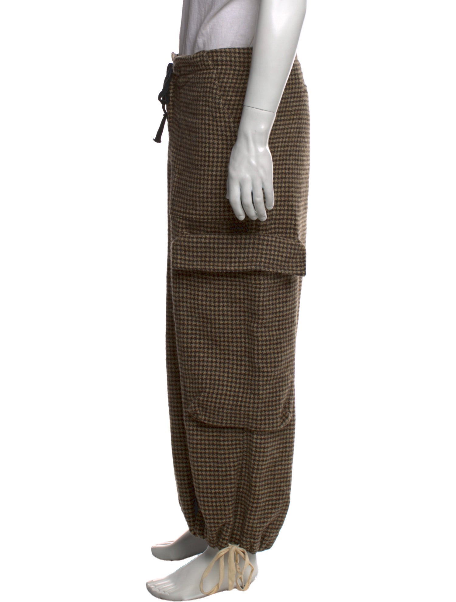 Greg Lauren Wool Cargo Pants