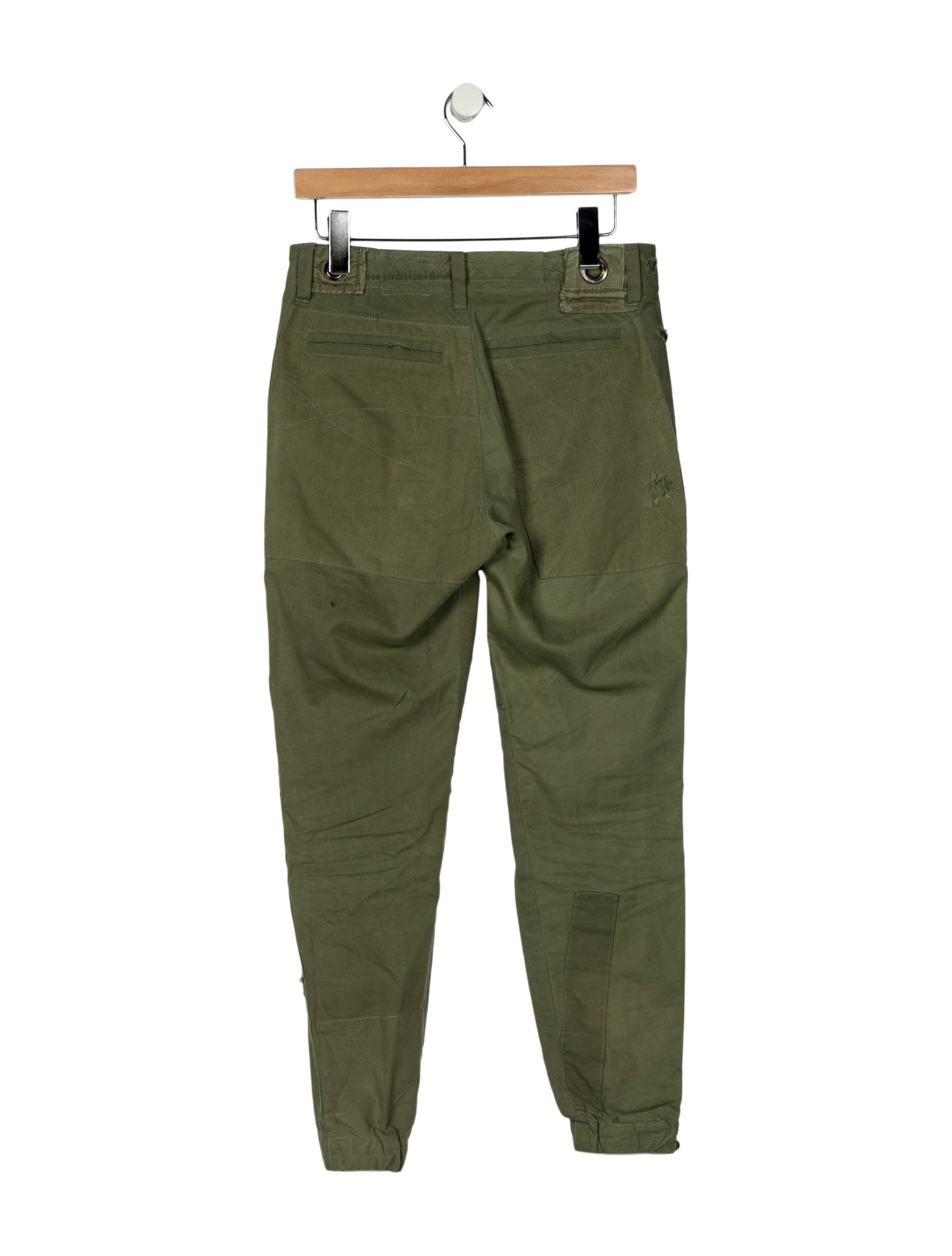 Greg Lauren Mid-Rise Skinny Leg Jeans