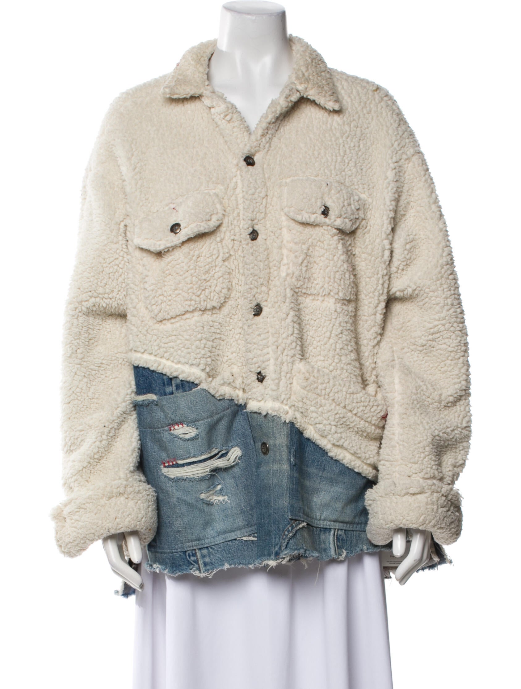 Greg Lauren Printed Coat