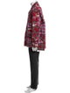 Greg Lauren Plaid Print Jacket