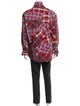 Greg Lauren Plaid Print Jacket