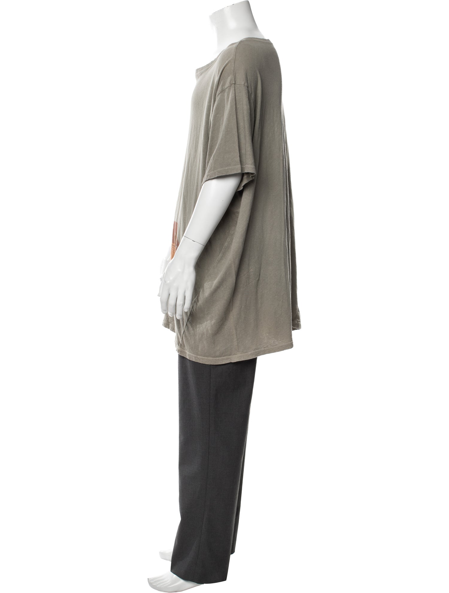 Greg Lauren Graphic Print Crew Neck Pullover