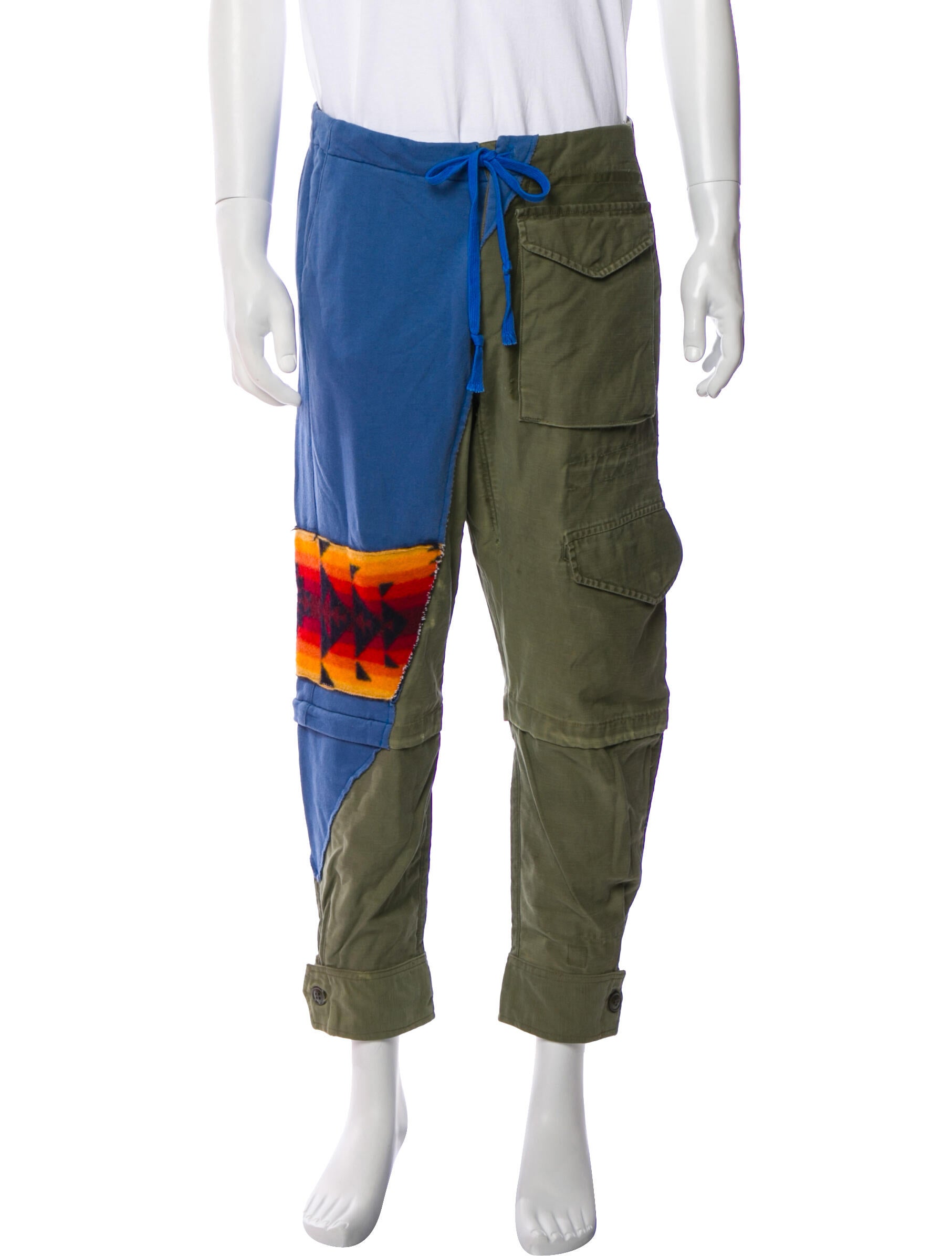 Greg Lauren Graphic Print Joggers