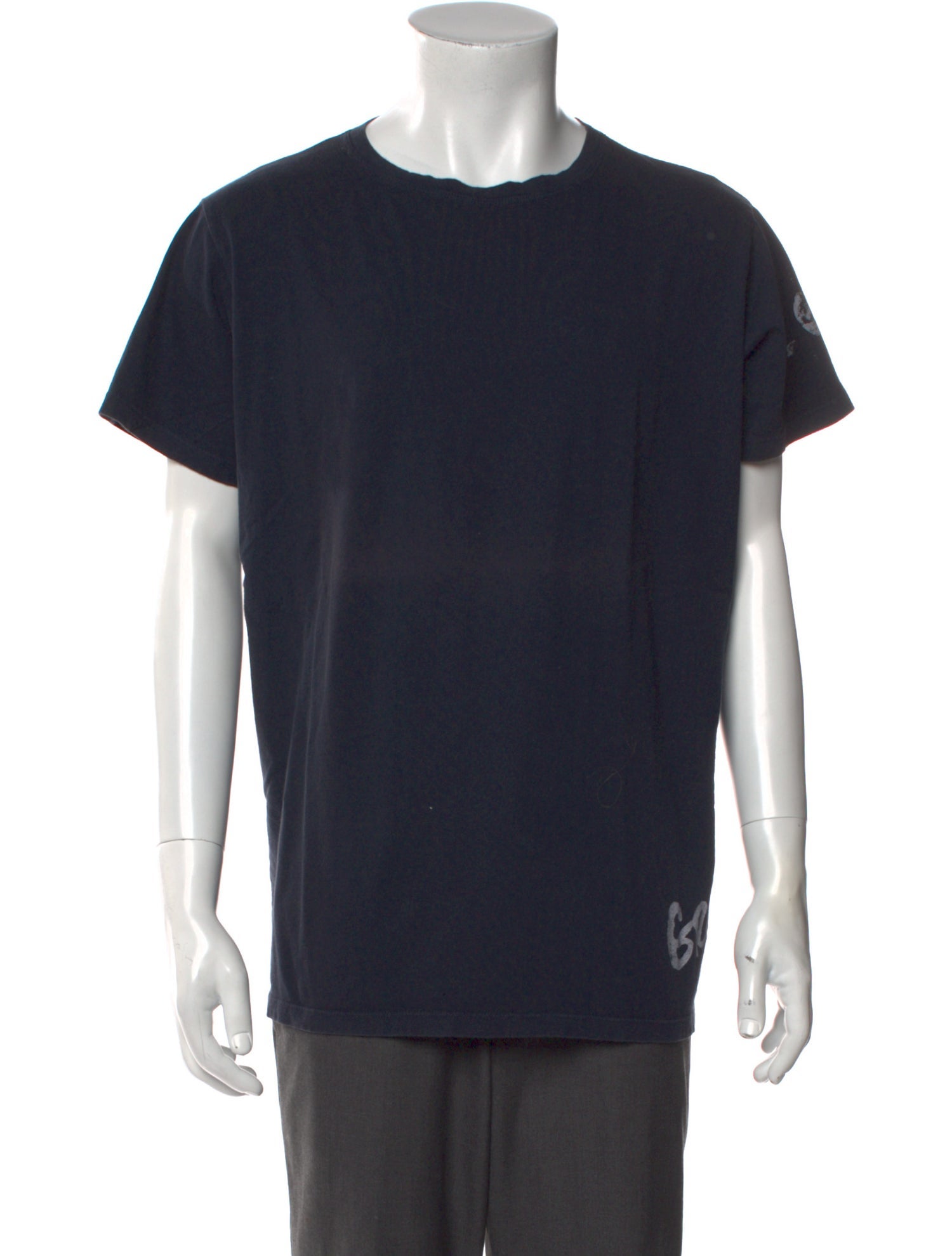 Greg Lauren Crew Neck Short Sleeve T-Shirt