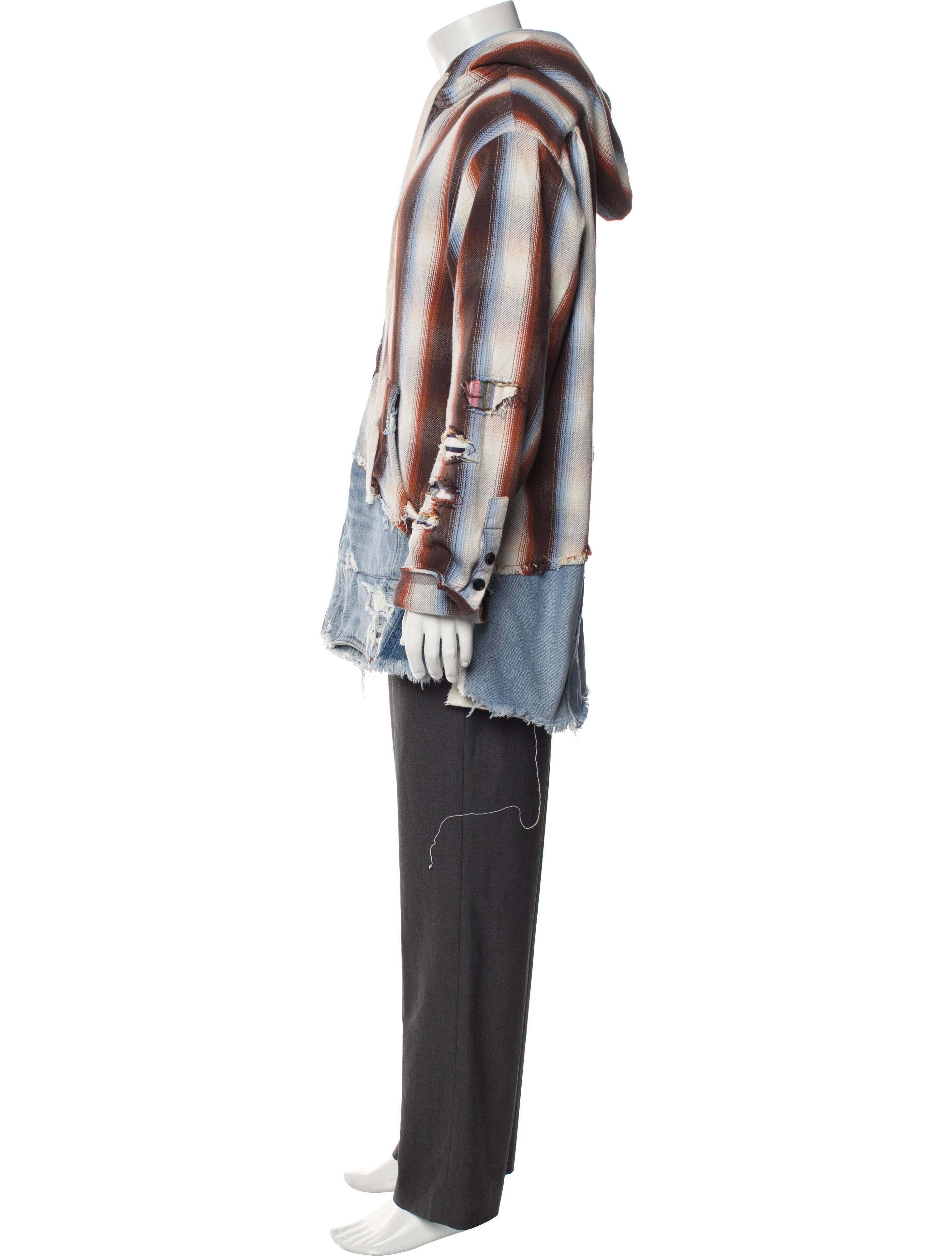 Greg Lauren Striped Jacket