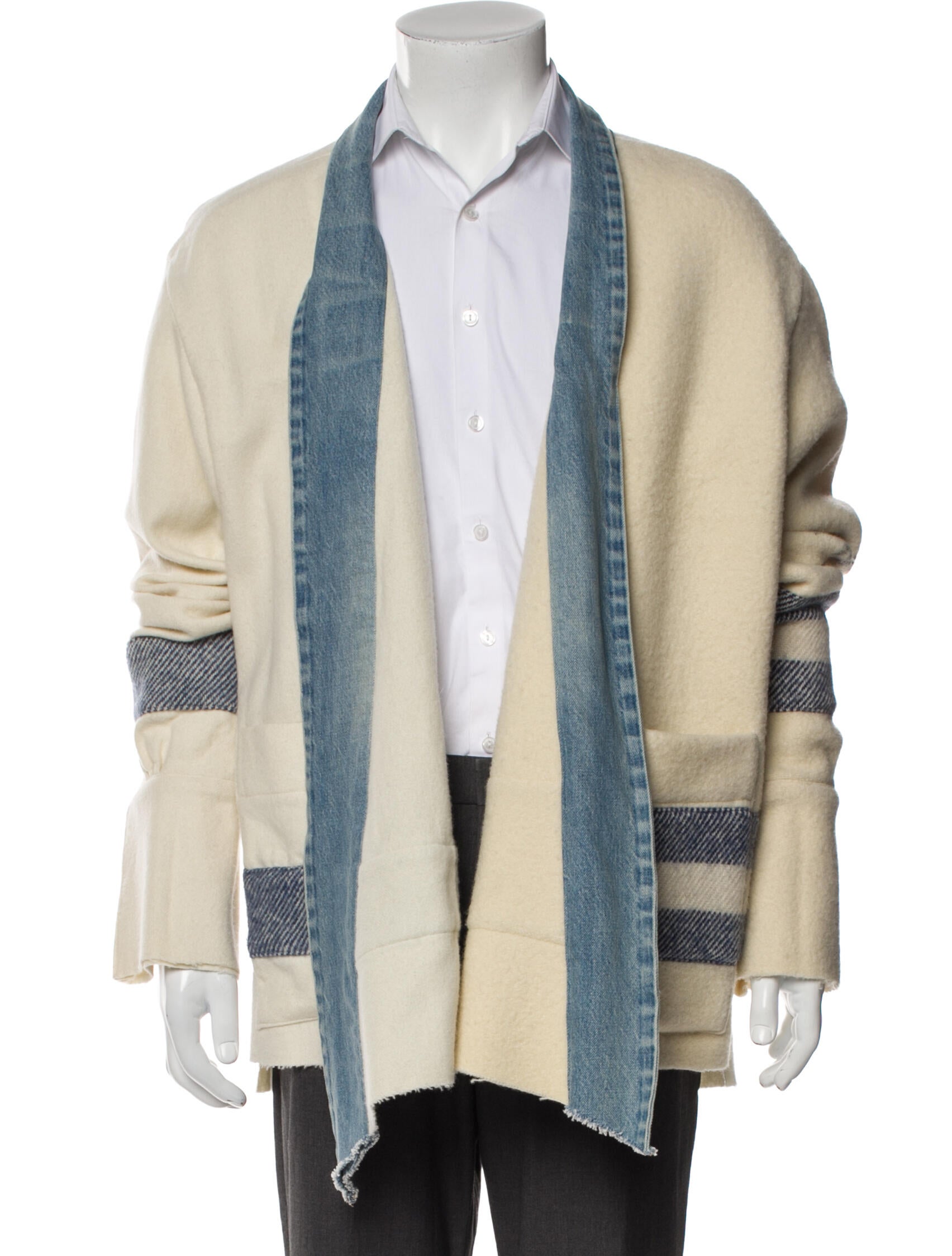 Greg Lauren Printed Denim Jacket