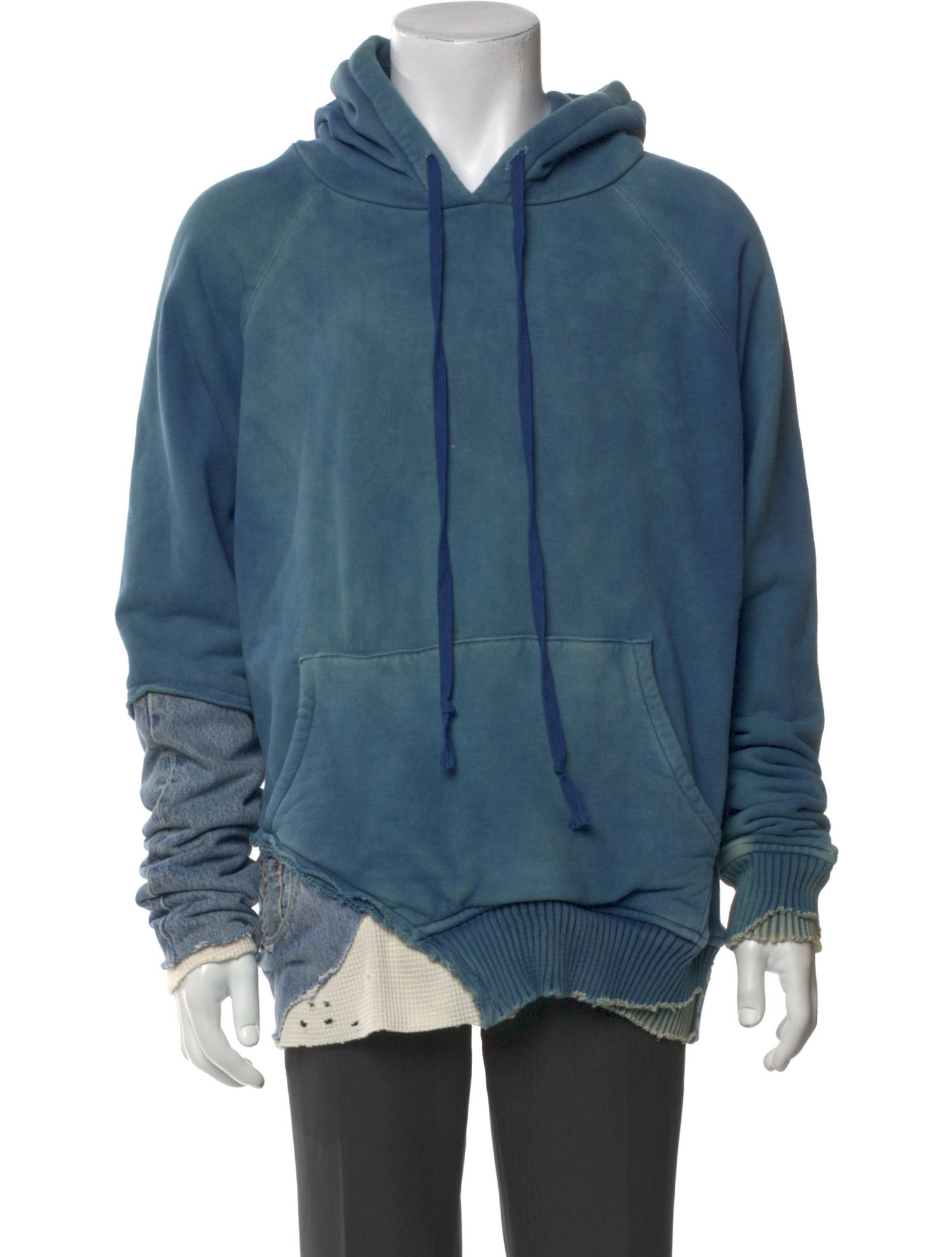 Greg Lauren Crew Neck Long Sleeve Hoodie w/ Tags