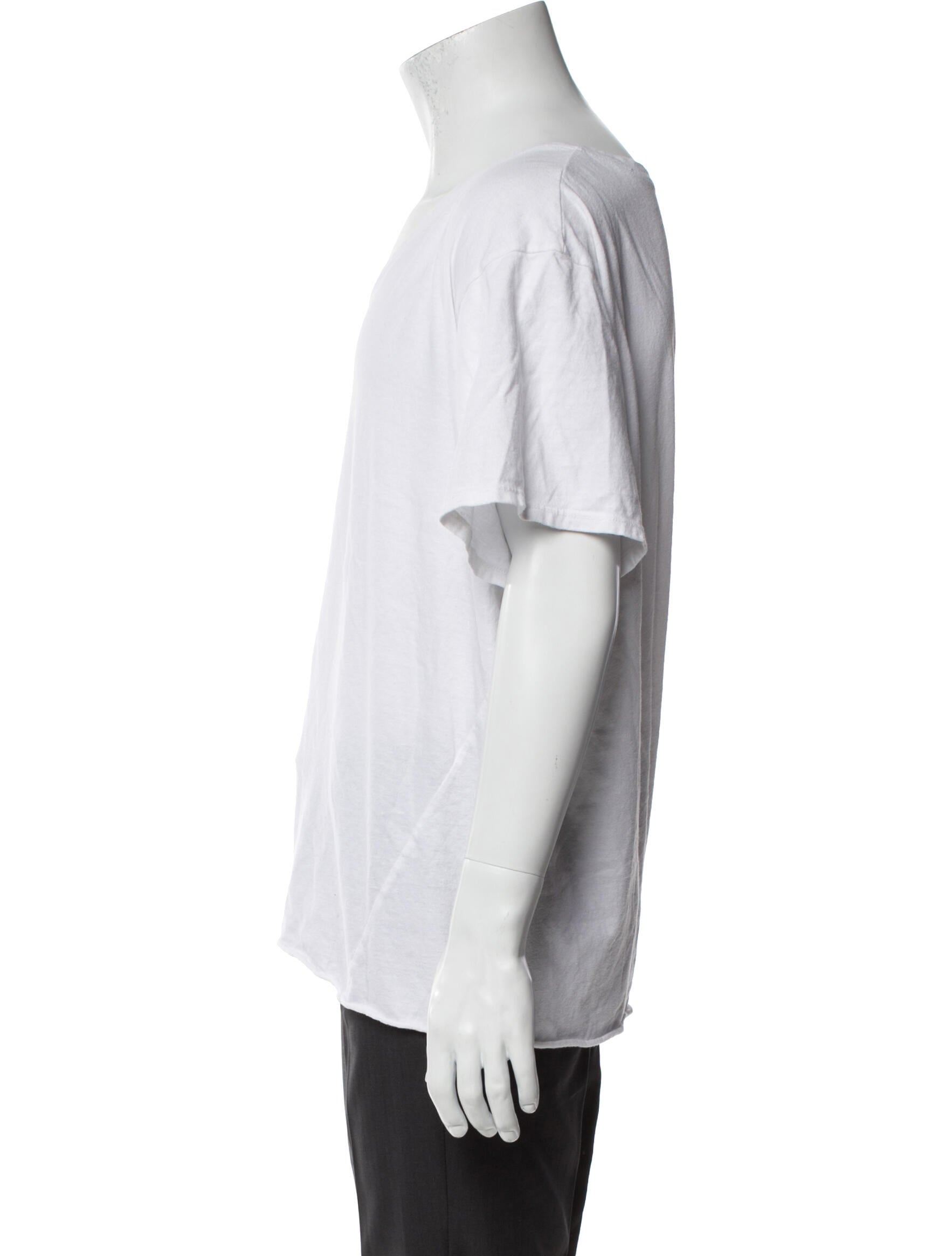 Greg Lauren V-Neck Short Sleeve T-Shirt