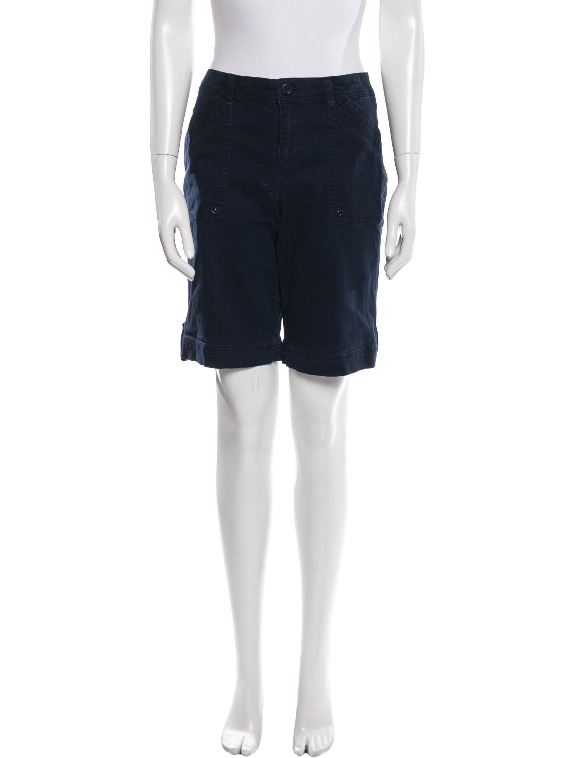 Gloria Vanderbilt Knee-Length Shorts