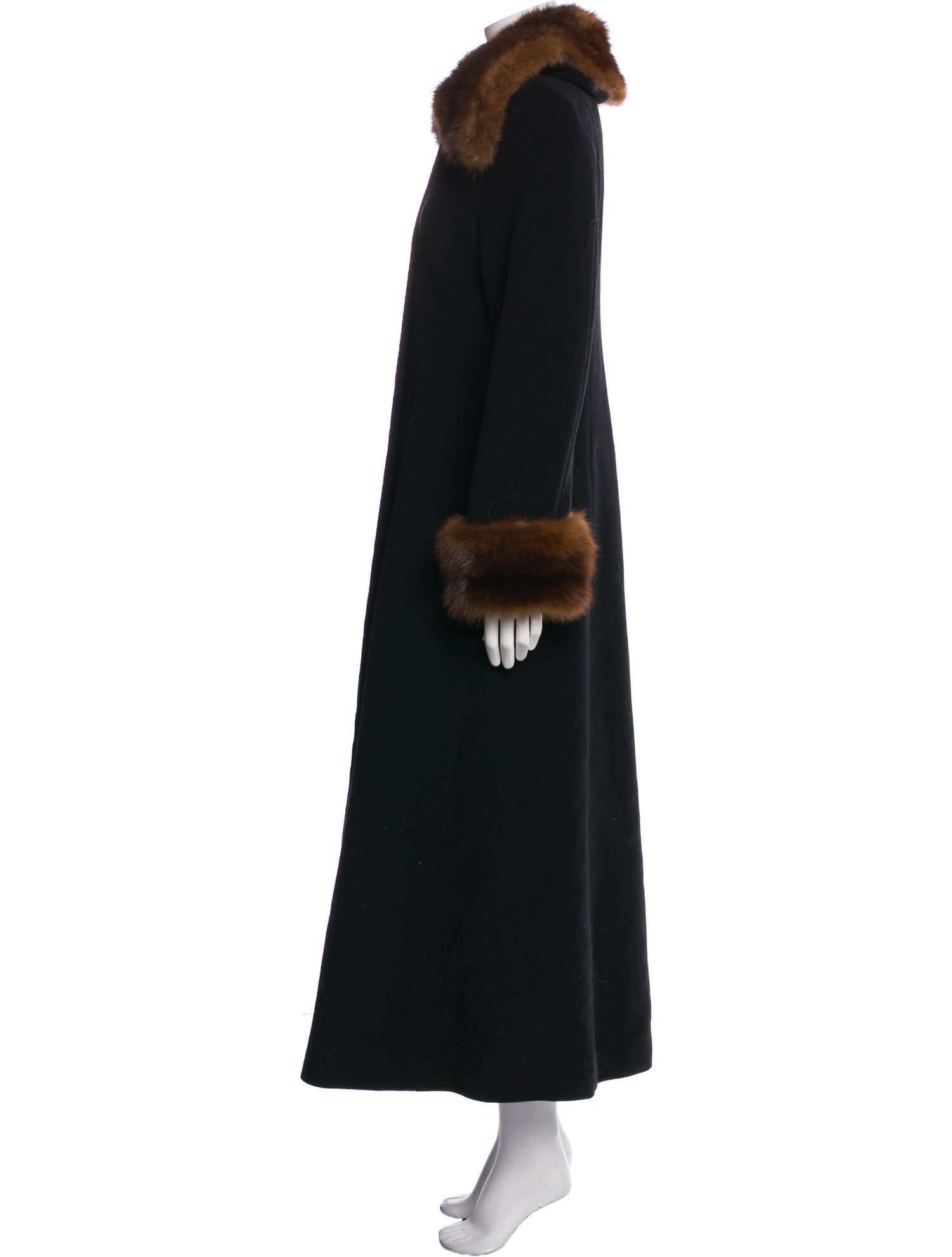 MAX MARA 25S LONG FUR COAT 114