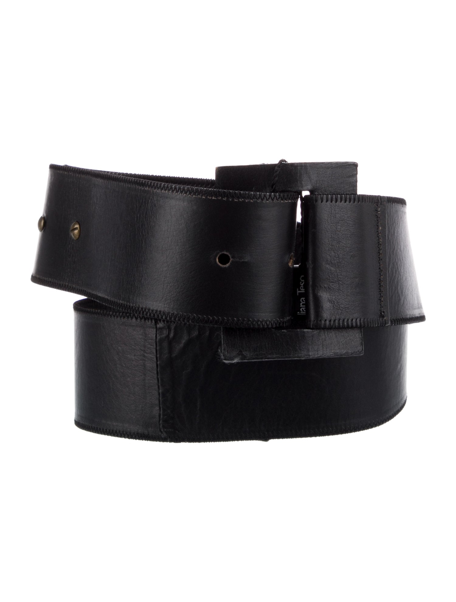 Giuliana Teso Wide Leather Belt