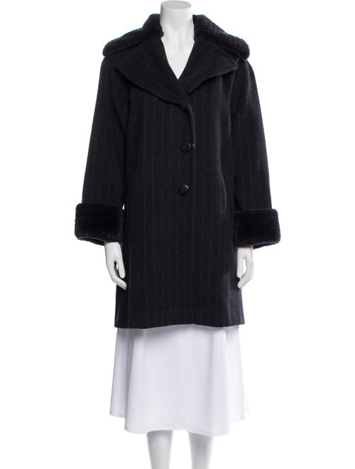 Giuliana Teso Virgin Wool Faux Fur Coat