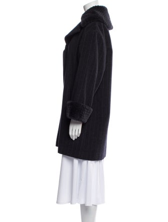 Giuliana Teso Virgin Wool Faux Fur Coat