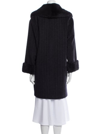 Giuliana Teso Virgin Wool Faux Fur Coat