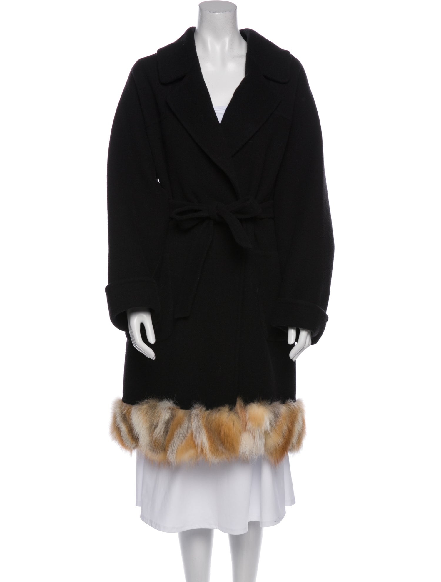 Giuliana Teso 21.5 Virgin Wool Faux Fur Coat