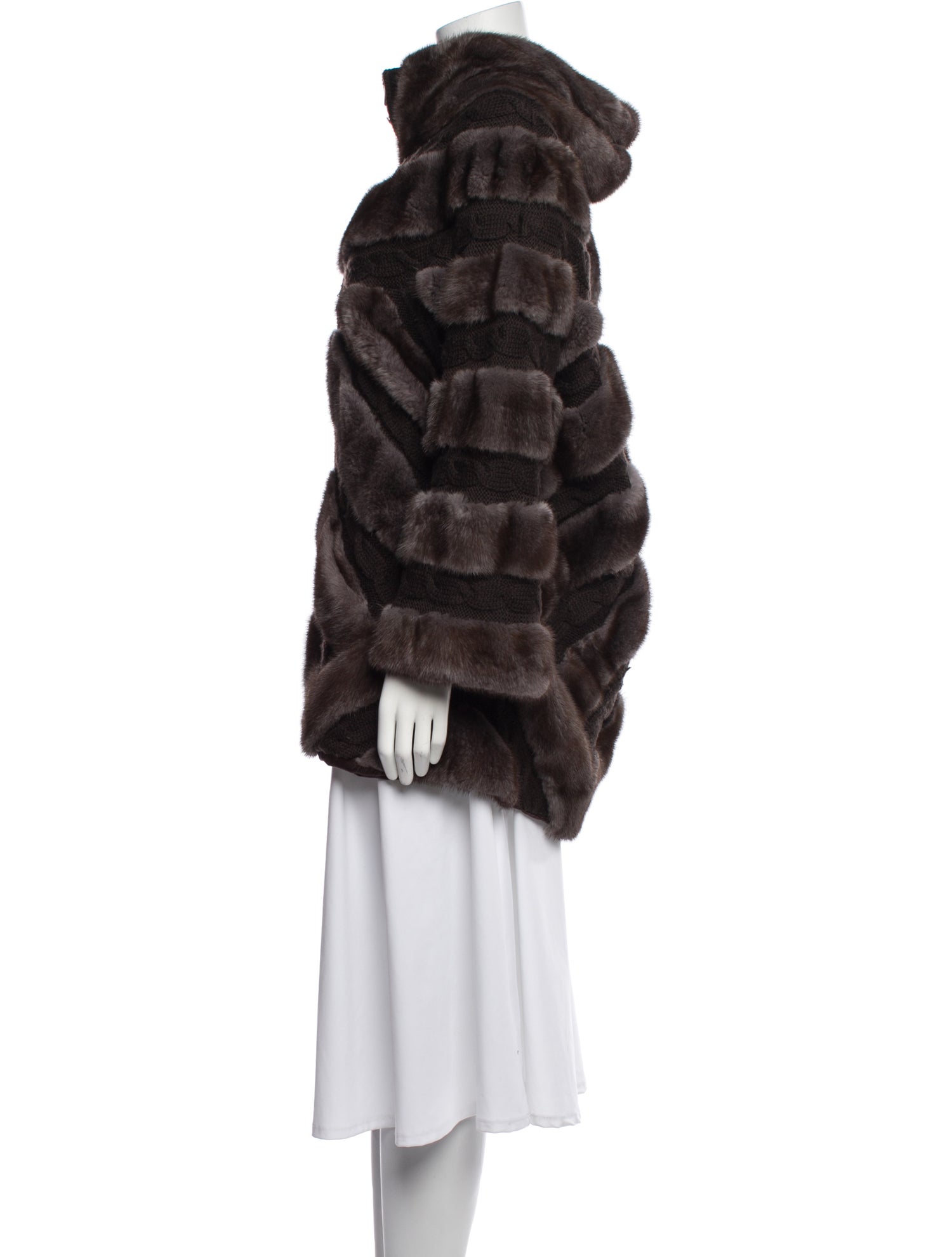 Giuliana Teso Mink Faux Fur Jacket