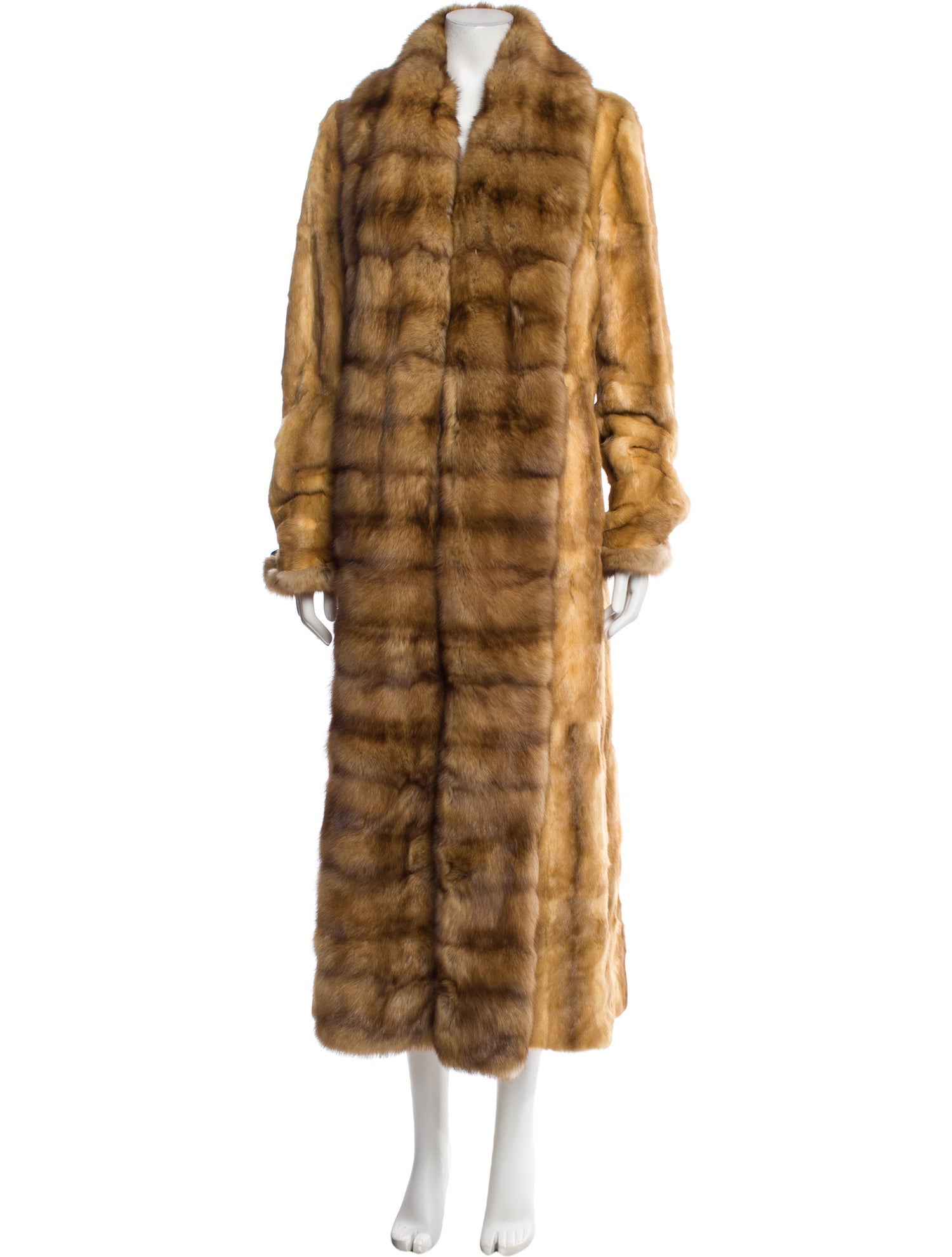 Giuliana Teso Summer Ermine with Sable trim Fur Fur Coat