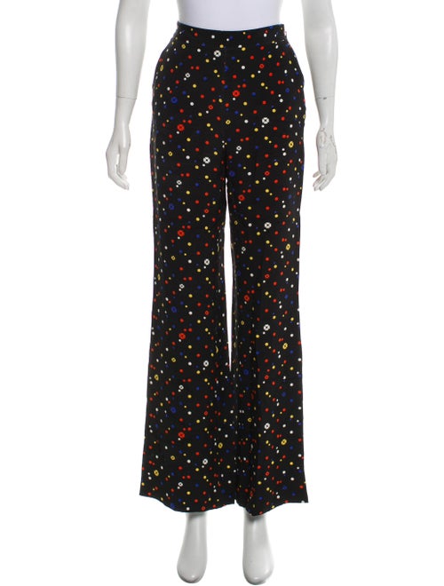 Giulietta Silk Polka Dot Pants Black