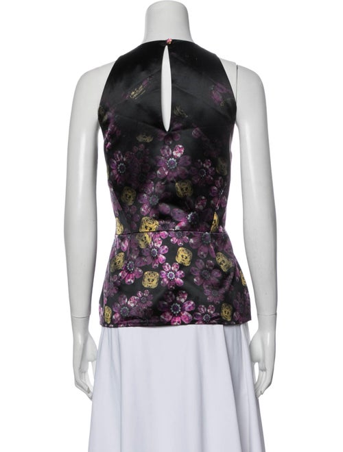 Giulietta Floral Print Crew Neck Top