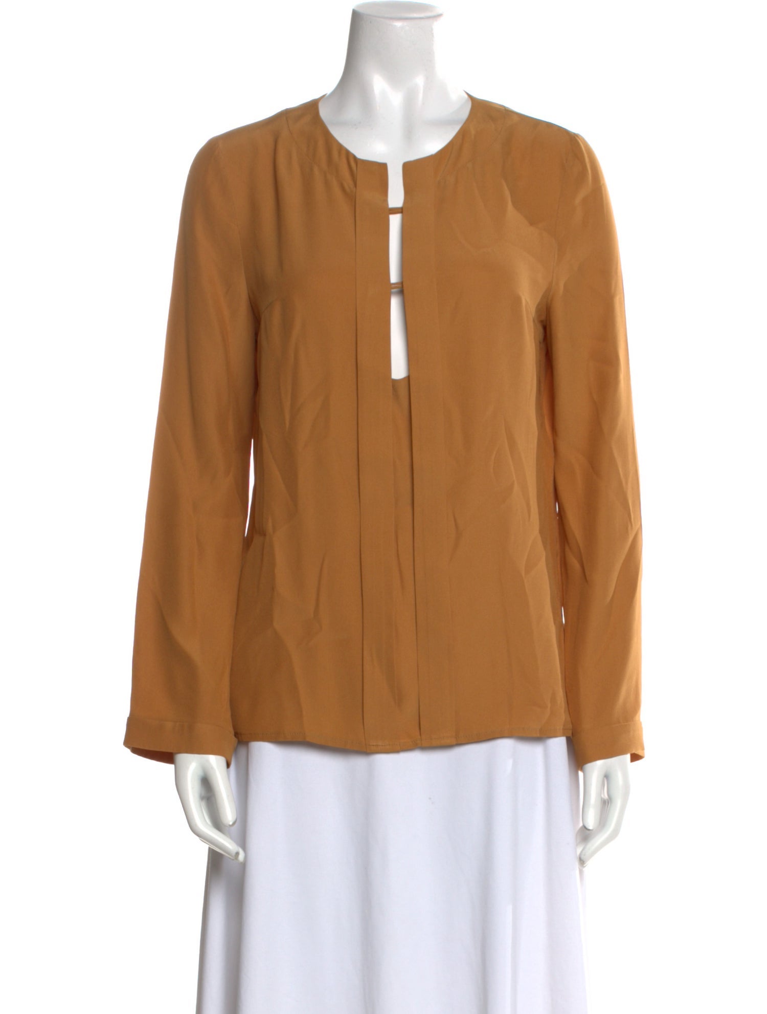 Giulietta Silk V-Neck Blouse