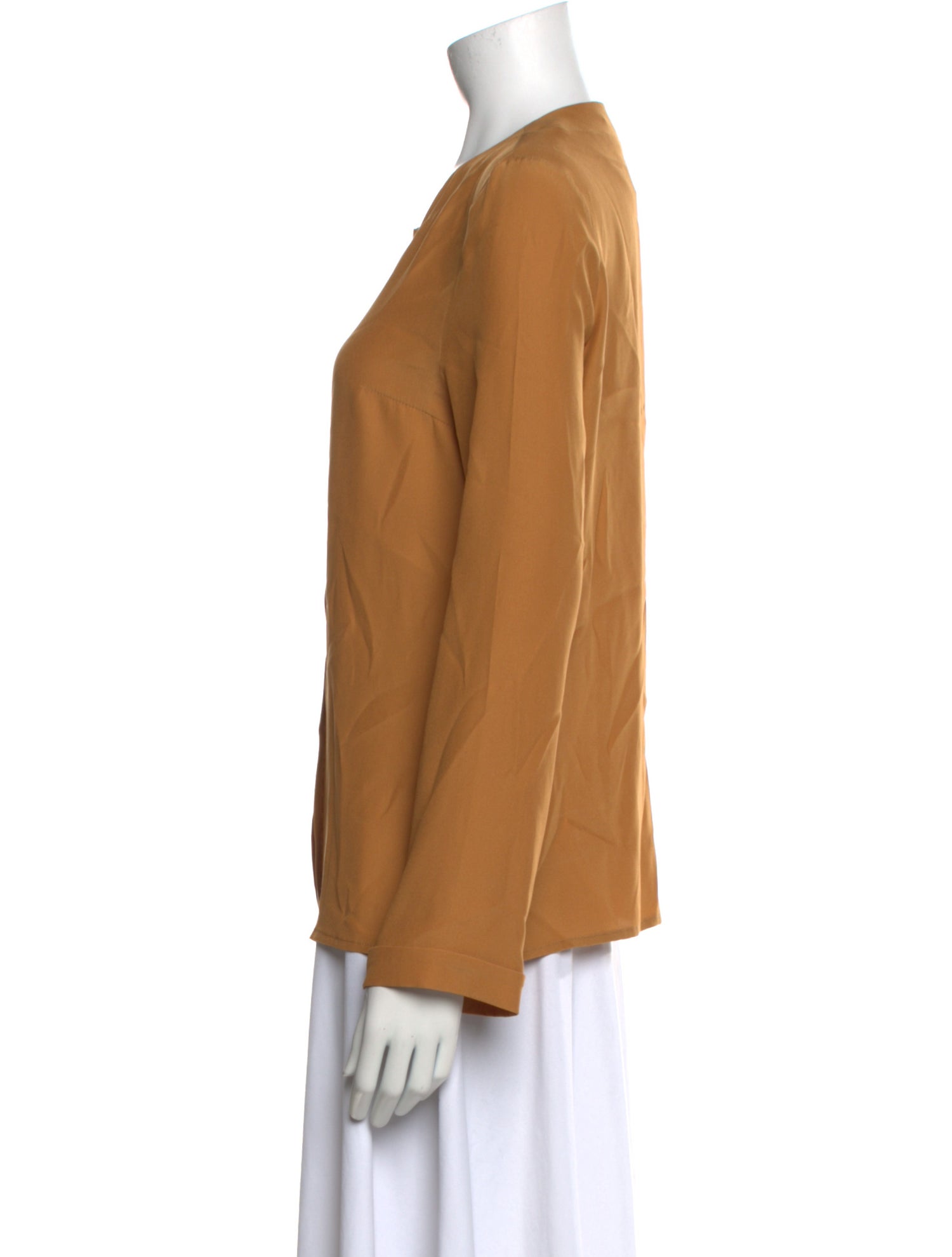 Giulietta Silk V-Neck Blouse