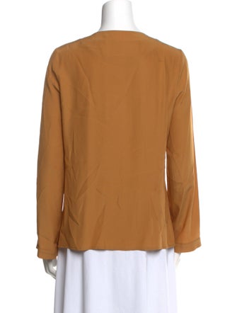 Giulietta Silk V-Neck Blouse