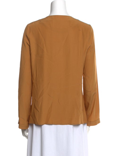 Giulietta Silk V-Neck Blouse