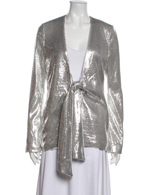 Galvan Evening Jacket Silver