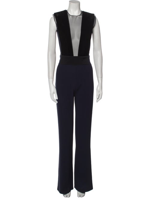 Galvan Crew Neck Jumpsuit