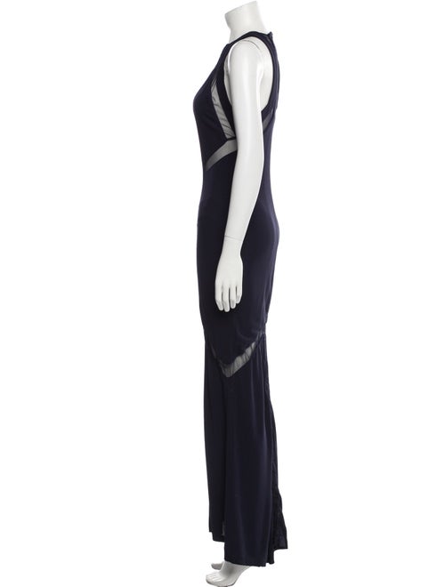 Galvan Halterneck Long Dress