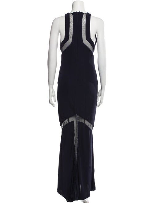 Galvan Halterneck Long Dress
