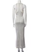 Galvan Halterneck Long Dress