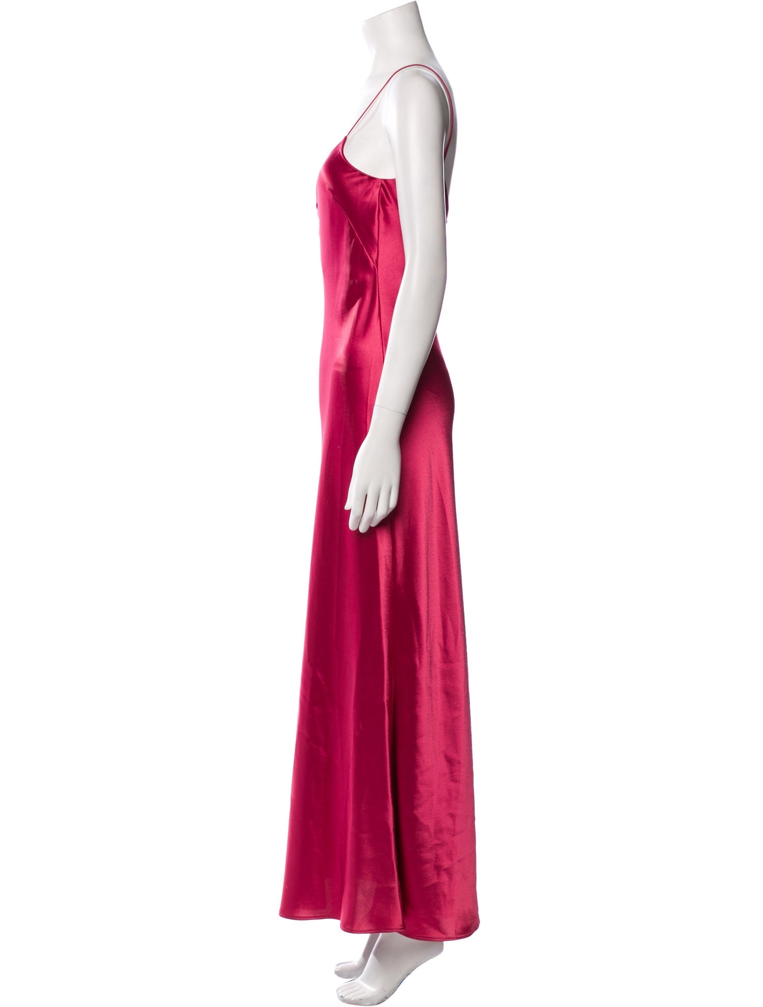Galvan V-Neck Long Dress